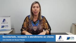 Curso Secretariado Recepção e Atendimento ao Cliente [upl. by Dahsra615]