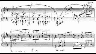 Hamelin plays EckhardtGramatté  Piano Sonata No 4 1st mvt Audio  Sheet music [upl. by Auhsot]