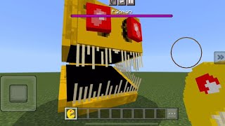 PAC MAN ADDON in Minecraft PE [upl. by Joappa80]