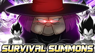 Dokkan Battle TONS OF FEATURED UNITS BABAD SURVIVAL SUMMONS FOR SAIYAN DAY SSJ VEGETA [upl. by Allesor522]