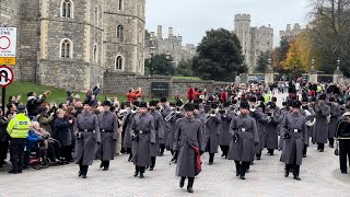 Band and bugles of the rifles new guard Gurkha ￼ engineers [upl. by Reeve]