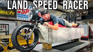 We Built a 100 MPH “Mini” Bike to go Land Speed Racing [upl. by Ayekehs]