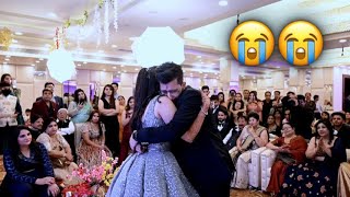 Brides emotional dance for her family made everyone cry😭Aanya and Sourav❤️ [upl. by Cyril]