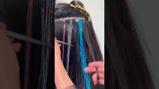 Howto Apply Tinsel Hair using Pro Techniques [upl. by Nailil]