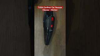 Cordless Vacuum Cleaner for a Car by TUSA  TUSA Vacuum Cleaner Review caraccessories [upl. by Willcox]