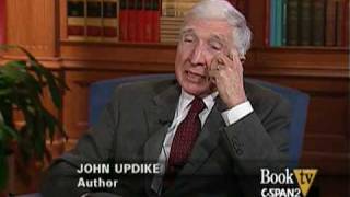 Book TV John Updike 19322009 [upl. by Eeralav608]