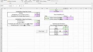 Excel 2016 Standardizing a Normally Distributed Variable Using a Template [upl. by Nairam116]