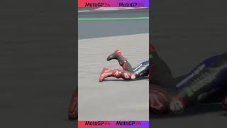 MOTO GP 24  Tragic Clash Fabio Quartararo amp Francesco Bagnaias Fatal Collision  2024 😱😱😱 [upl. by Ludeman]