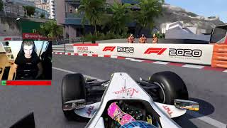 F1 2020 World Record Monaco But With One Hand [upl. by Ariew993]