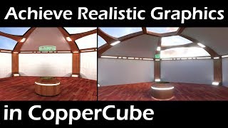 Realistic Graphics in CopperCube Game Engine WebGL [upl. by Abell]