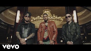 Wisin y yandel Romeo Santos Aullando Official Video [upl. by Dannye]