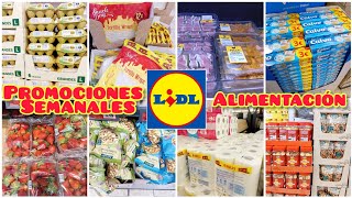 LIDL ALIMENTACIÓN🛍❤️PROMOCIONES SEMANALES FRESCOSCARNECONSERVAS HIGIENE Y MÁS Amunaysuscosas [upl. by Manon]