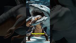 Megalodon vs Great White The ULTIMATE Showdown [upl. by Nomannic]