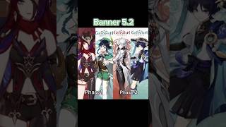 Genshin impact 52 banner leaks genshinimpact natlan newbanner leak bts mrbeast pewdiepie [upl. by Ellenhoj]