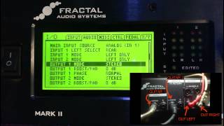 Howto play 2 Guitars with 1 AxeFX II With FXLOOP [upl. by Oiluarb]