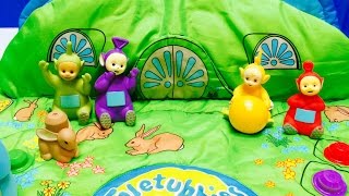 TELETUBBIES Rare Soft MEGA BLOKS Tubbytronic Superdome Toy [upl. by Draillih]