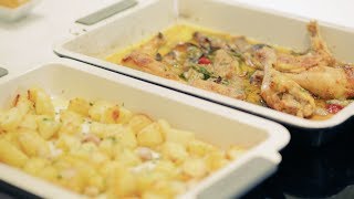 Roasted Chicken and Potatoes from Batuhan Piatti with Royalty Line [upl. by Karab]