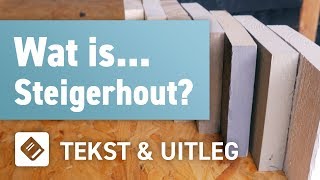 Wat is Steigerhout  OPMAATZAGENnl [upl. by Lawrenson]