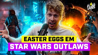 STAR WARS OUTLAWS  TODOS EASTER EGGS E REFERÊNCIAS [upl. by Tterej]