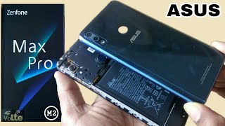 How to Open Back Cover ASUS Zenfone Max Pro M2  Remove Back Panel  Whats Inside ASUS Max Pro M2 [upl. by Ahseirej]