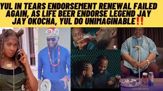 Endorsement renewal failed again as yul in tears‼️do unimaginable life beer endorsed jay jay okocha [upl. by Annad]