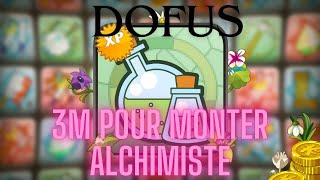 DOFUS 3M POUR MONTER ALCHIMISTE LE PIRE METIER [upl. by Assyral]