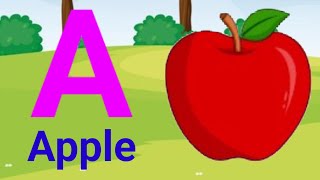 A for apple  अ से अनार  abcd  phonics song  a for apple b for ball c for cat  abcd song  abcde [upl. by Tomasina]