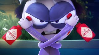 Spookiz  Spicy Food Battle  스푸키즈  Funny Cartoon  Kids Cartoons  Videos for Kids [upl. by Ytsenoh414]