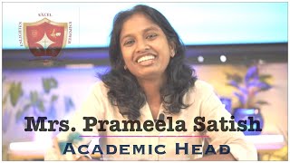 SAIS  Mrs Prameela Satish  Academic Head [upl. by Klemperer536]