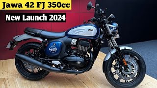 jawa 42 fj new model 2024 official launched in India  features price  jawa yezdi 42 fj [upl. by Ijan]