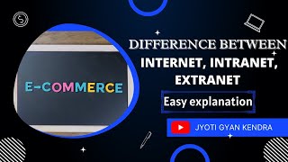 Difference between internet intranet extranetBcom sol regular ncweb  easy explanation [upl. by Atiuqram]