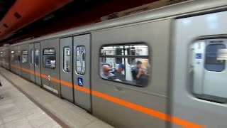 Athens Metro Ride Kerameikos to Monastiraki  Greece  181123 [upl. by Craner532]