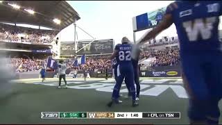 Winnipeg Blue Bombers Saskatchewan Roughriders Banjo Bowl CFL Football Sports Podcast Rivalry [upl. by Brittaney]