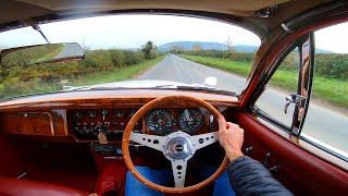 1968 Daimler 250 25 V8 Manual  POV Test Drive amp Walkaround  £40000 Restoration amp 1 Owner [upl. by Melnick]