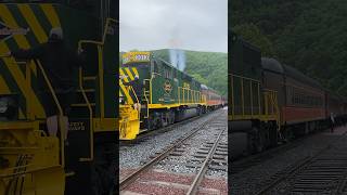 RBMN GP382 starting up at Jim Thorpe PA 5282022 [upl. by Yecart]