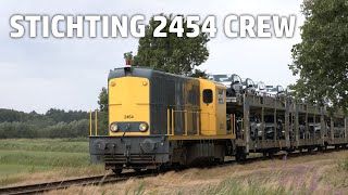 SpoorwegenTV  64  Stichting 2454 CREW [upl. by Eanerb967]