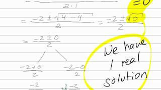 Using the Discriminant of the Quadratic Formula [upl. by Aneekas]