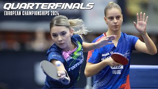 FULL MATCH  Bernadette Szocs vs Charlotte Lutz  2024 European Championships Quarterfinals [upl. by Gayleen402]