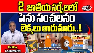 ABP C Voter 2024 Election Survey  News 18 Survey  AP Politics  CS Rao  AP News Wild Wolf Telugu [upl. by Arelus]