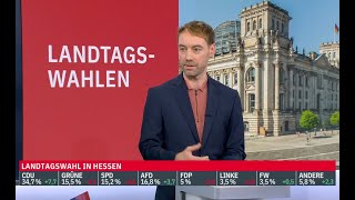 ntvStudiogespräch mit Johannes Hillje zu Landtagswahlen Bayern und Hessen 2023 [upl. by Lonna]