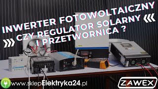 Hybrydowy inwerter fotowoltaiczny off grid czy regulator z przetwornicą   sklepelektryka24pl [upl. by Hallee]