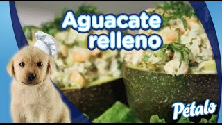 Aguacate relleno de atún y camarón pacotilla Tu Cocina Pétalo® [upl. by Anahcra]