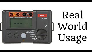 Insulation Resistance Tester  Real World Examples [upl. by Liz]