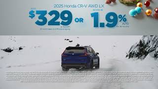 All Honda CRVs are on sale now during Happy Honda Days [upl. by Helfand]