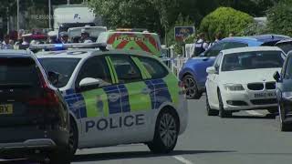 At least 8 hurt man arrested after stabbings in northwest England [upl. by Weidar380]