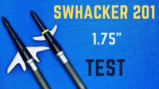 SWHACKER 201 175quot 100 gr Broadhead Test [upl. by Armalda]