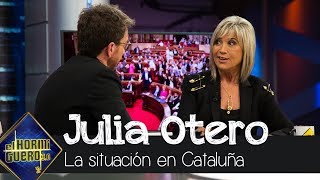 Julia Otero se posiciona sobre la situación actual de Cataluña  El Hormiguero 30 [upl. by Theall]