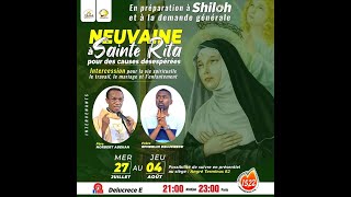 NEUVAINE À SAINTE RITA POUR LES CAUSES DÉSESPÉRÉES [upl. by Akcirehs]