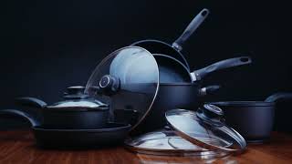 Swiss Diamon Nonstick Cookware Sets [upl. by Lekkim]