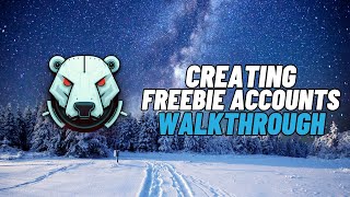 Creating Freebie Accounts Walkthrough [upl. by Enimsay238]